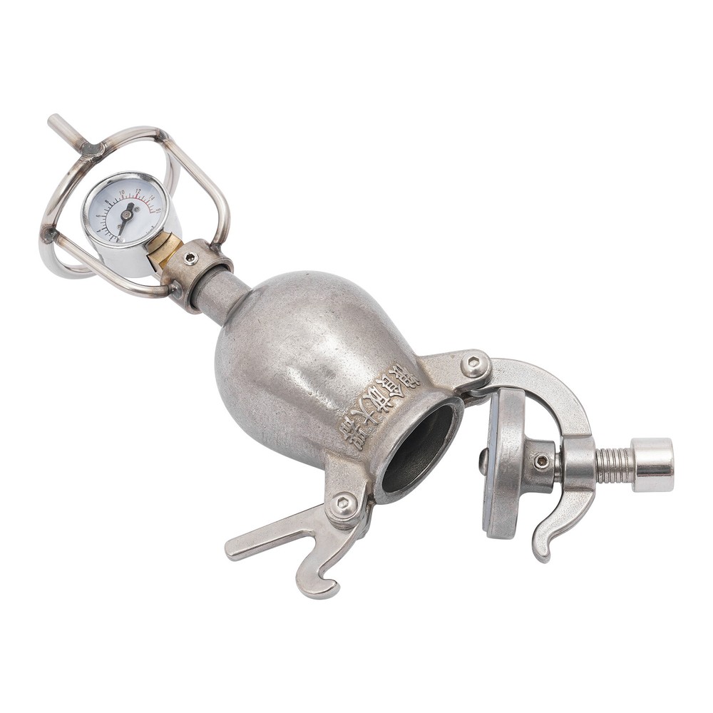 Silver Mini Hand Popcorn Maker Stainless Steel Popcorn Machine Old-Fashioned NEW