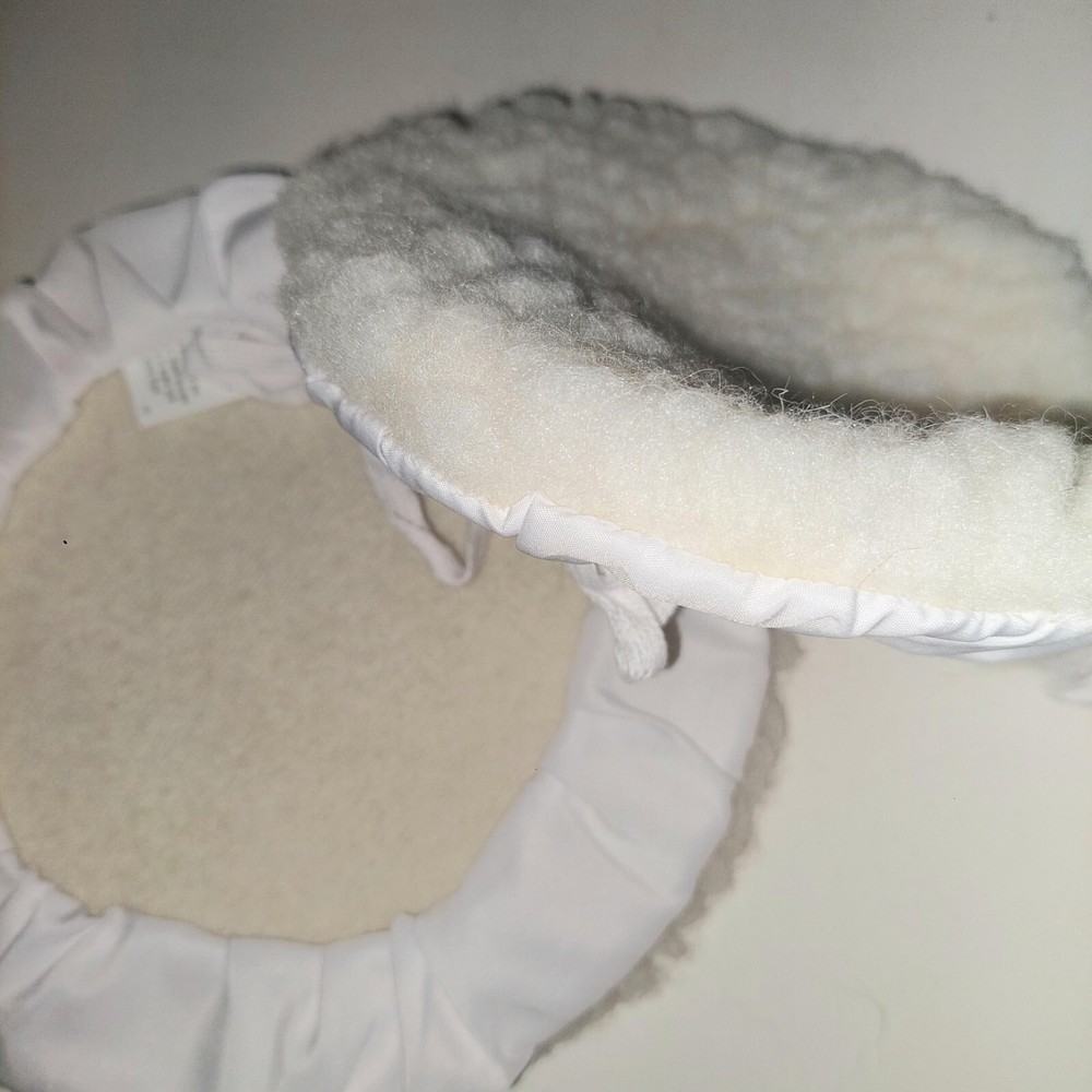 8" Wool Buffing Polishing Pads 4 pcs