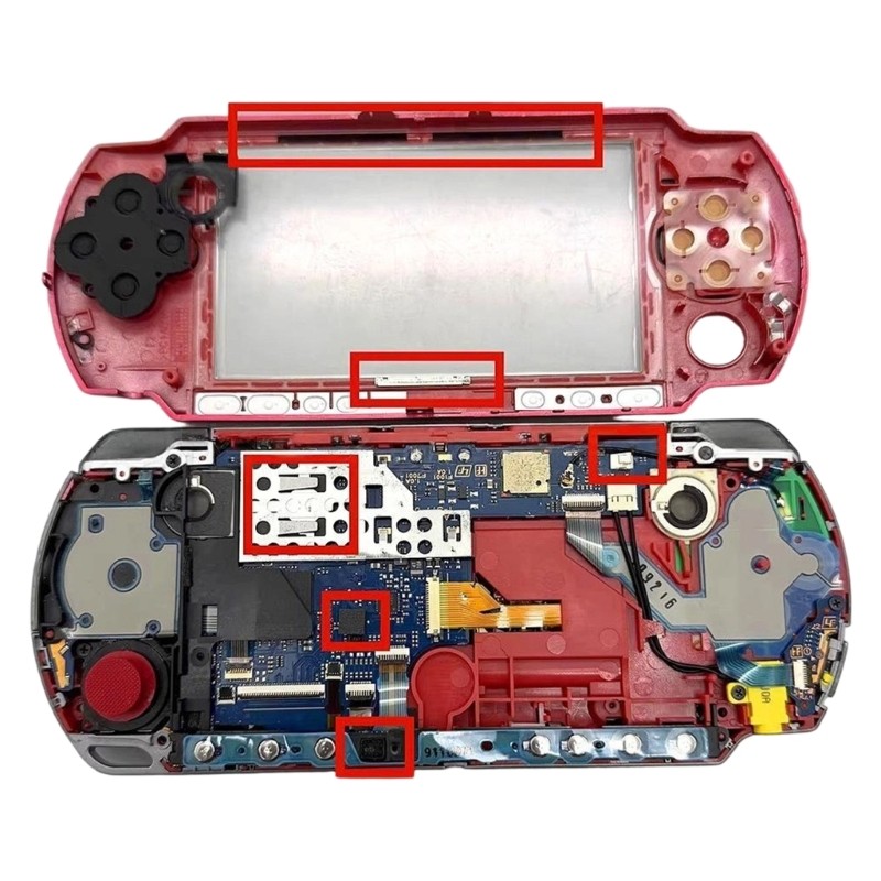 High Brightness IPS Screen for 3000 Game Console Easy Installation