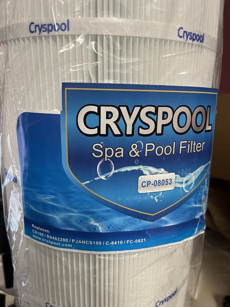 New CRYSPOOL Spa & Pool Filter (CP-08053)