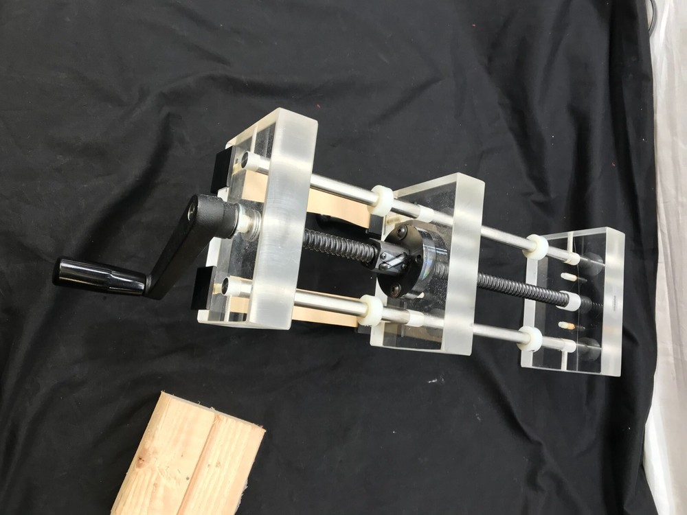 Acrylic Machine Vise Tool Omni Fix Fixed Materials Textile Lab Testing Fixture