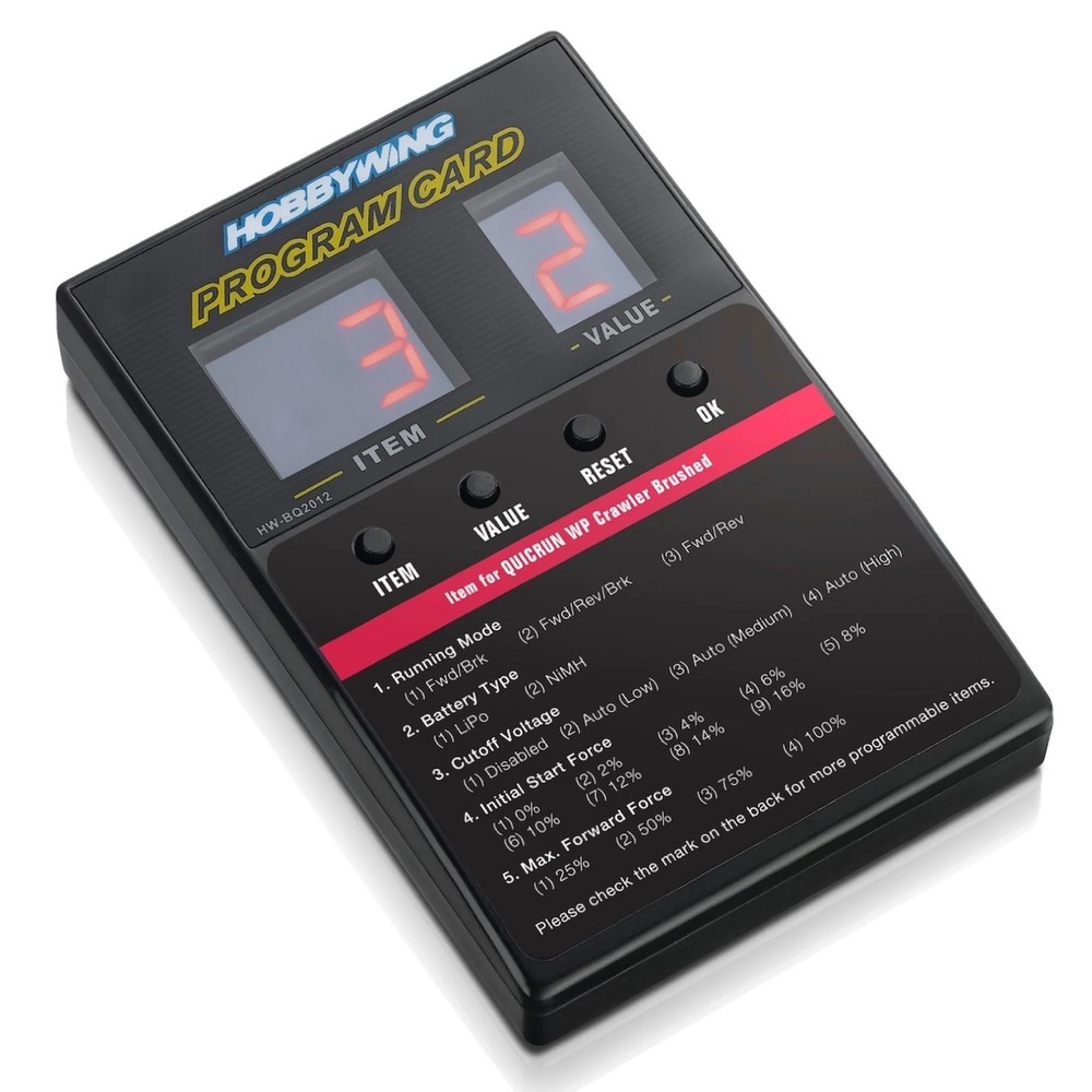 HWI30501003 LED PROGRAM CARD