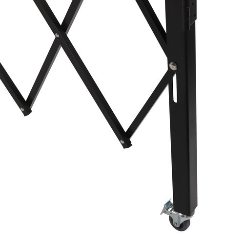 360° Rolling Barricade Gate Expanding Folding Security Gate Security Door 2.2*2m