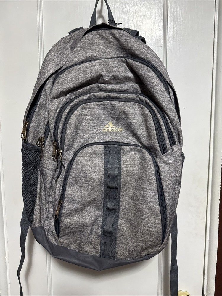 Adidas Backpack Charcoal Load Spring HUGE CAPACITY  XL School Bag Pristine