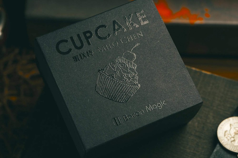 Cupcake 2.0 (Black) by Milo & Bacon Magic - Trick