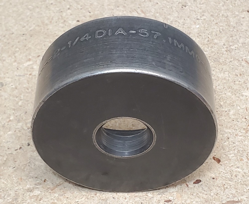 Greenlee No. 730 - 2 1/4" diameter punch - knockout
