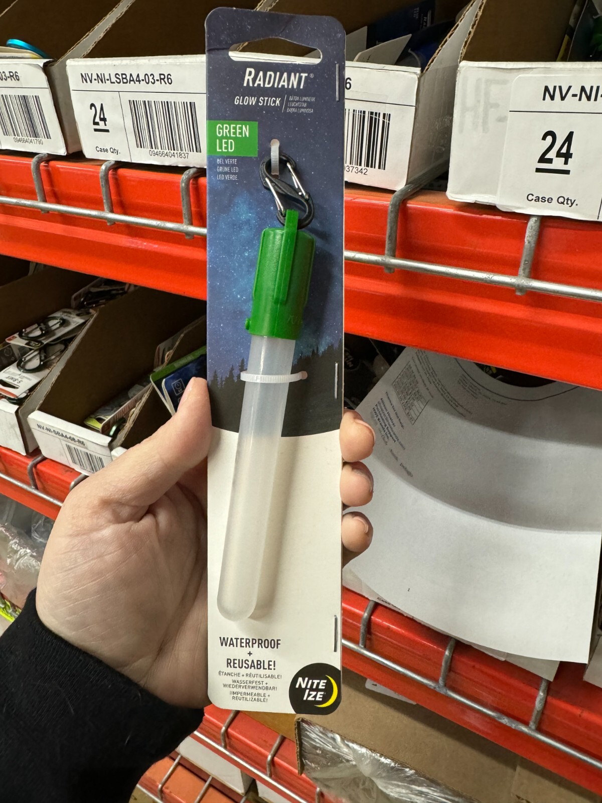 Nite Ize Radiant® LED Mini Glow Stick-Green