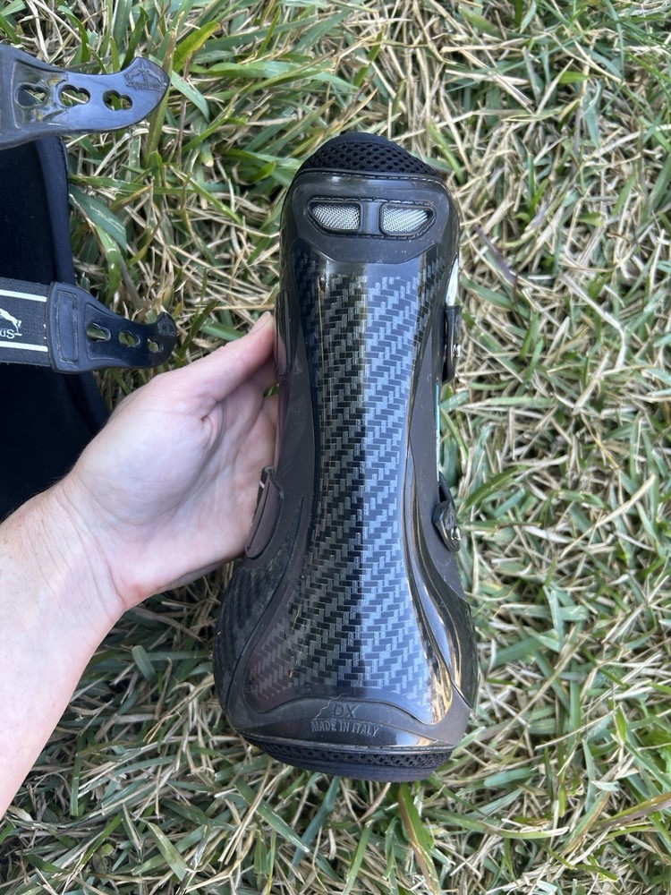 Veredus Carbon Gel Vento Open Front Boots Black Size Medium