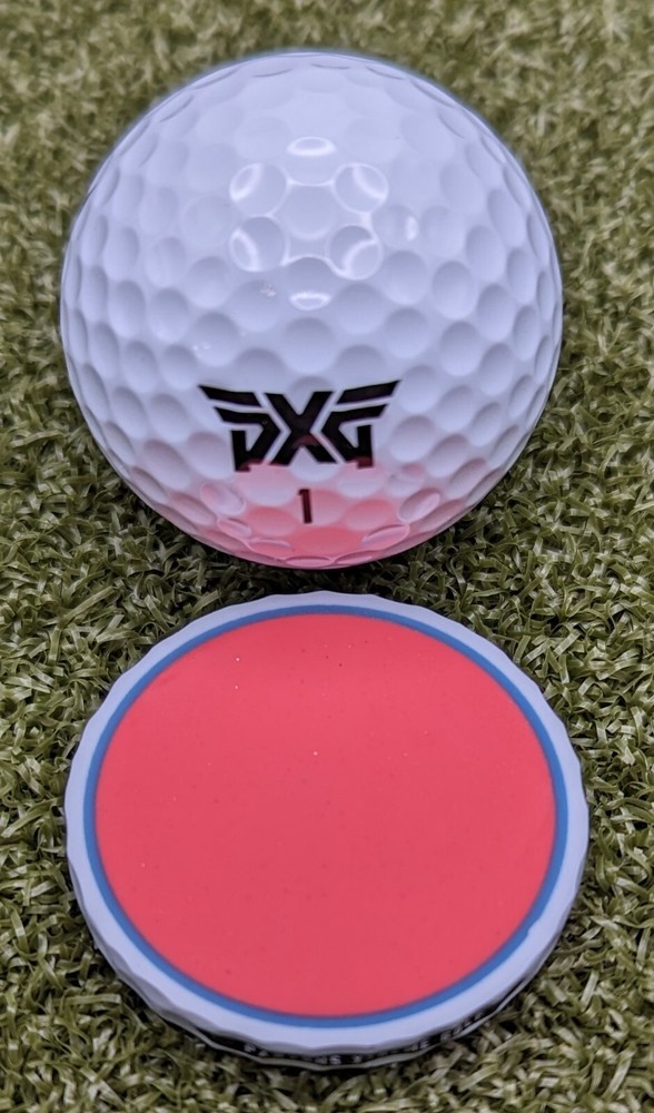 PXG Cross Section Golf Ball Marker Poker Chip Style