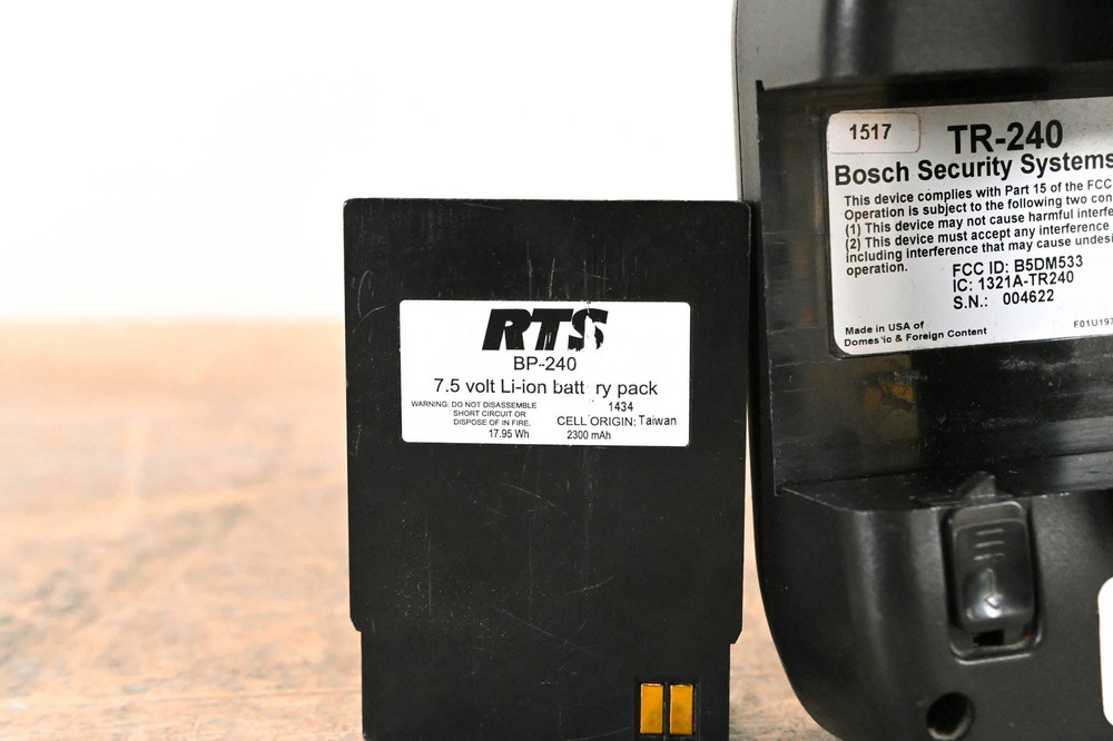 RTS TR-240 2.4 GHz Wireless Intercom Beltpack CG01DEV