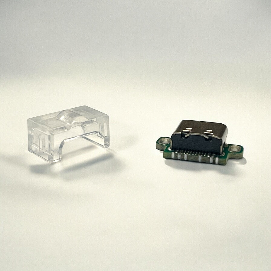 Gameboy Advance SP USB-C Mod W/ All Clear Insert Replacement Charger Upgrade GBA