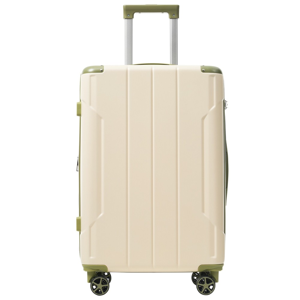 24" Hardshell Luggage Expandable Suitcase ABS Spinner Wheel TSA Lock Lightweight