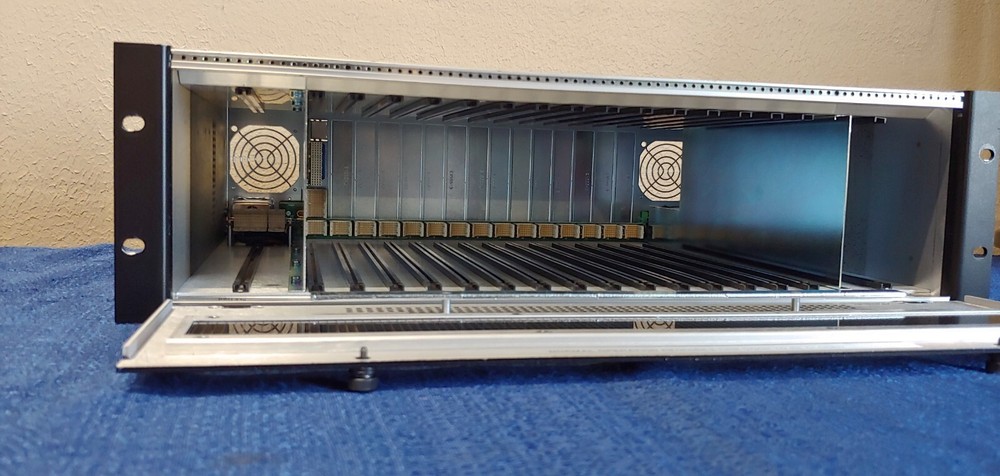 Evertz 7700FR-C Multiframe w/7700FC Frame Controller *NO PSU's*