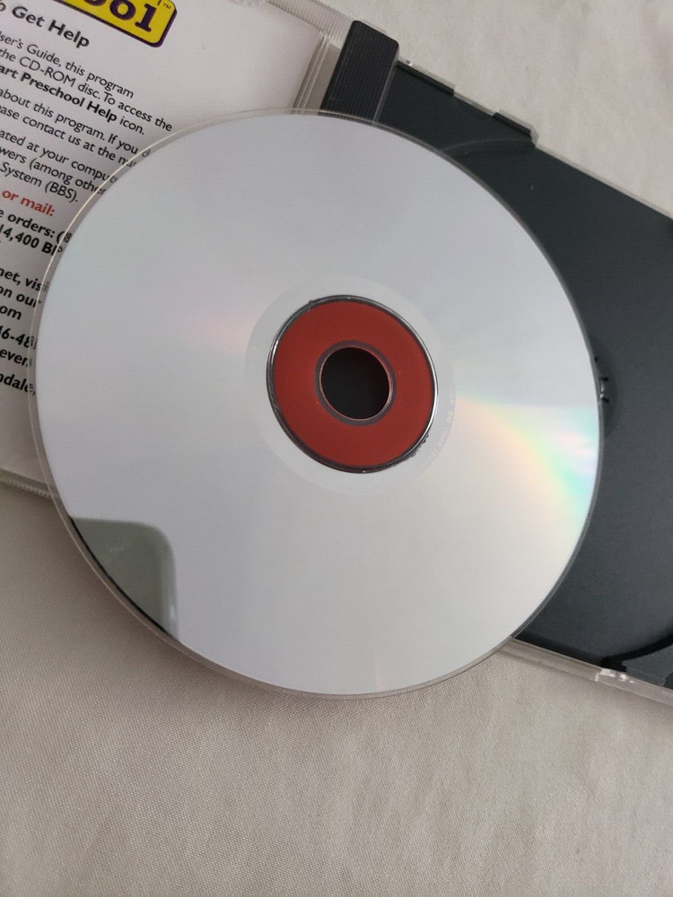 Jumpstart Jump Start Preschool User’s Guide CD pc software win 95/mac