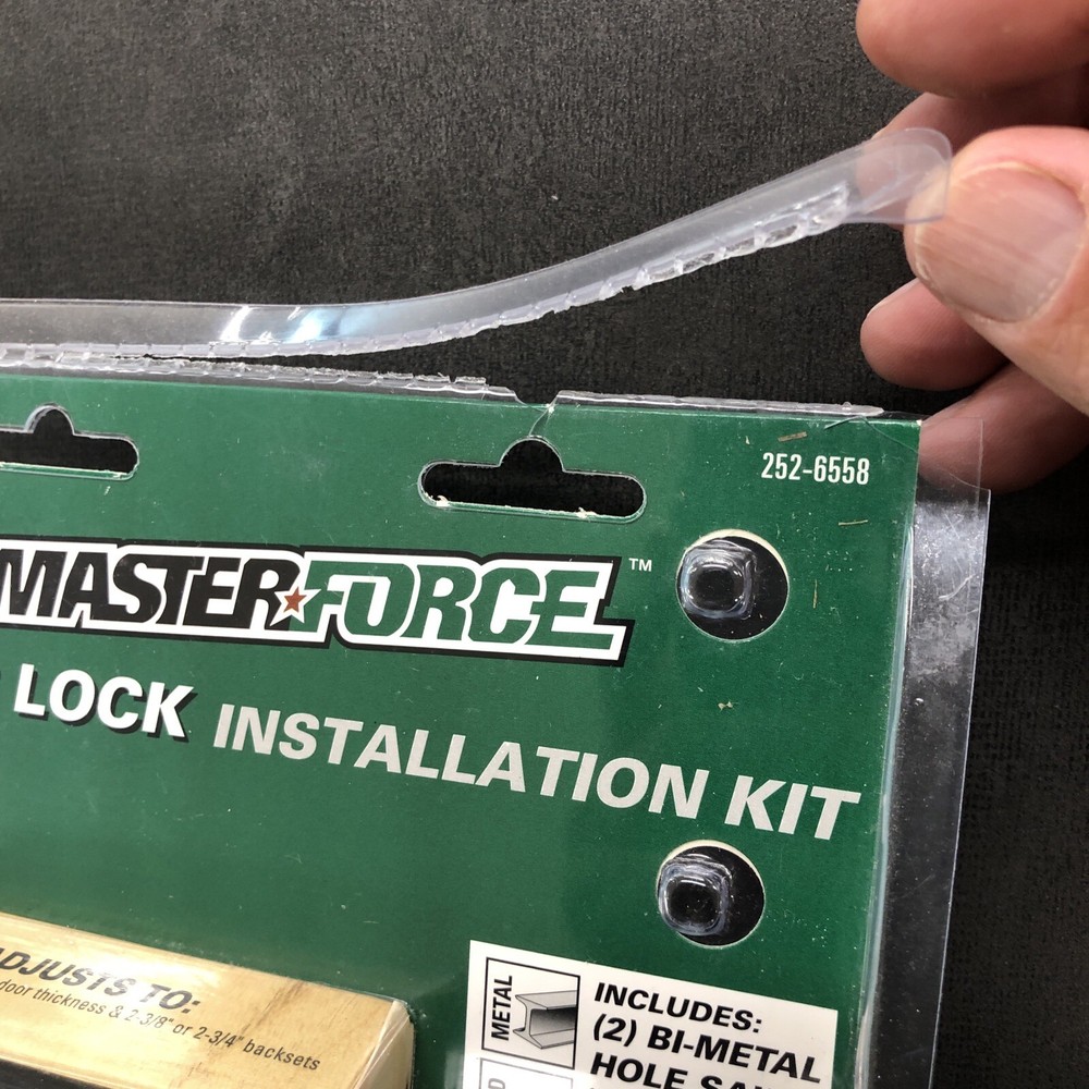MasterForce Door Lock installation Kit (252-6558)