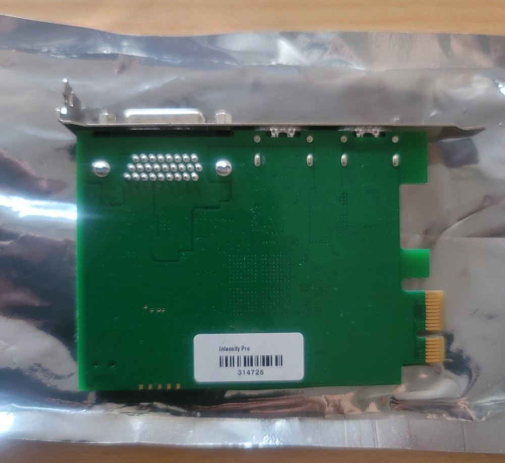 Blackmagic Design Intensity Pro Capture & Playback HDMI & Analog Editing Card