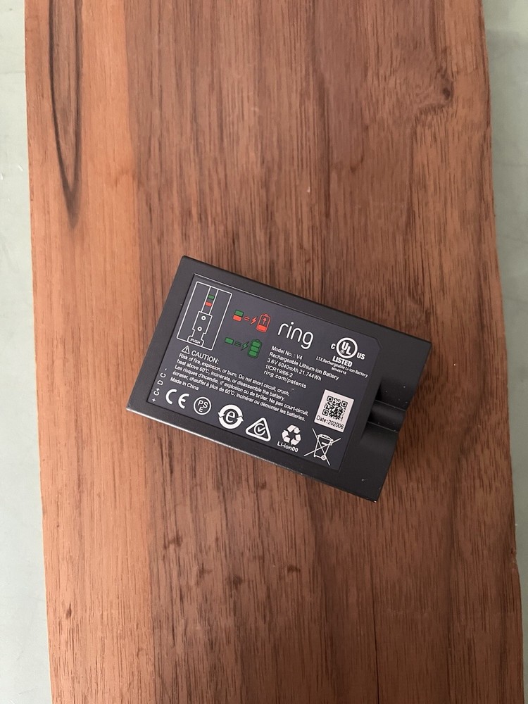 Ring Doorbell Rechargeable battery