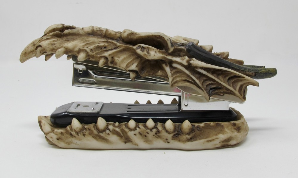 Dragon Skeleton Skull Bone Stapler Office Tool by Pacific Giftware
