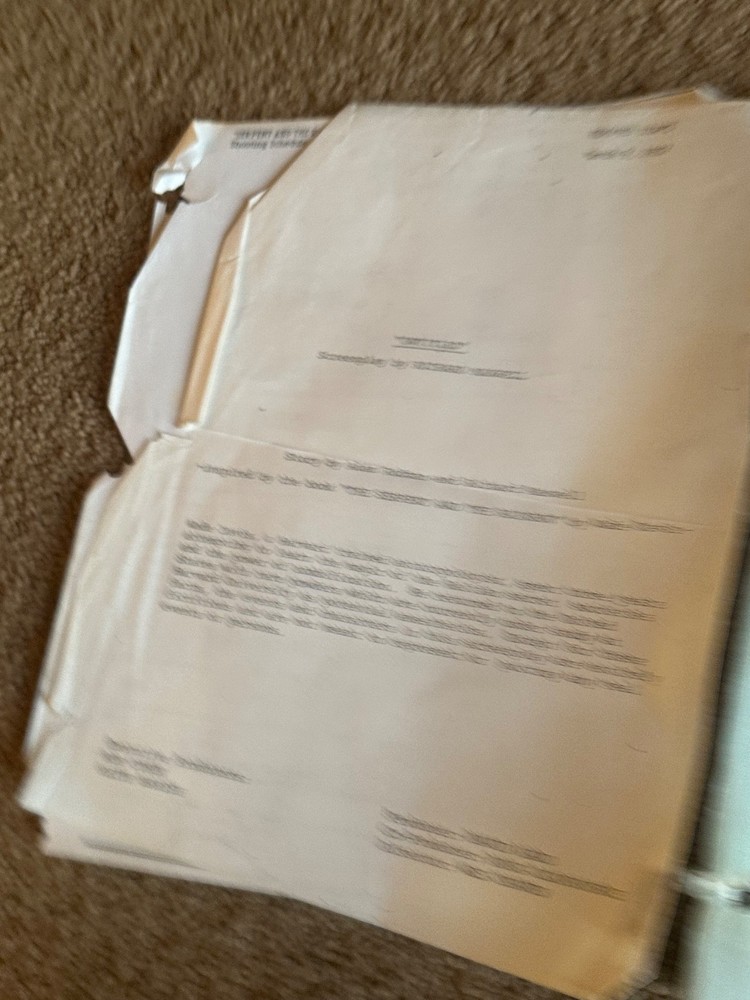 THE SERPENT AND THE RAINBOW RICHARD MAXWELL 1986 SCREENPLAY BLACK MAGIC SCRIPT