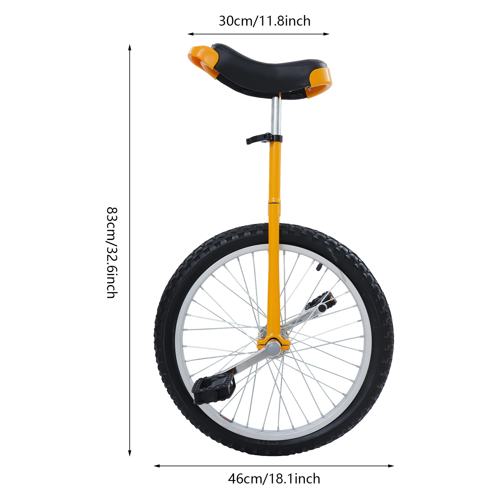 20 Inch Unicycle Adjustable Unicycle Height Outdoor Unicycle Outdoor Unicycle