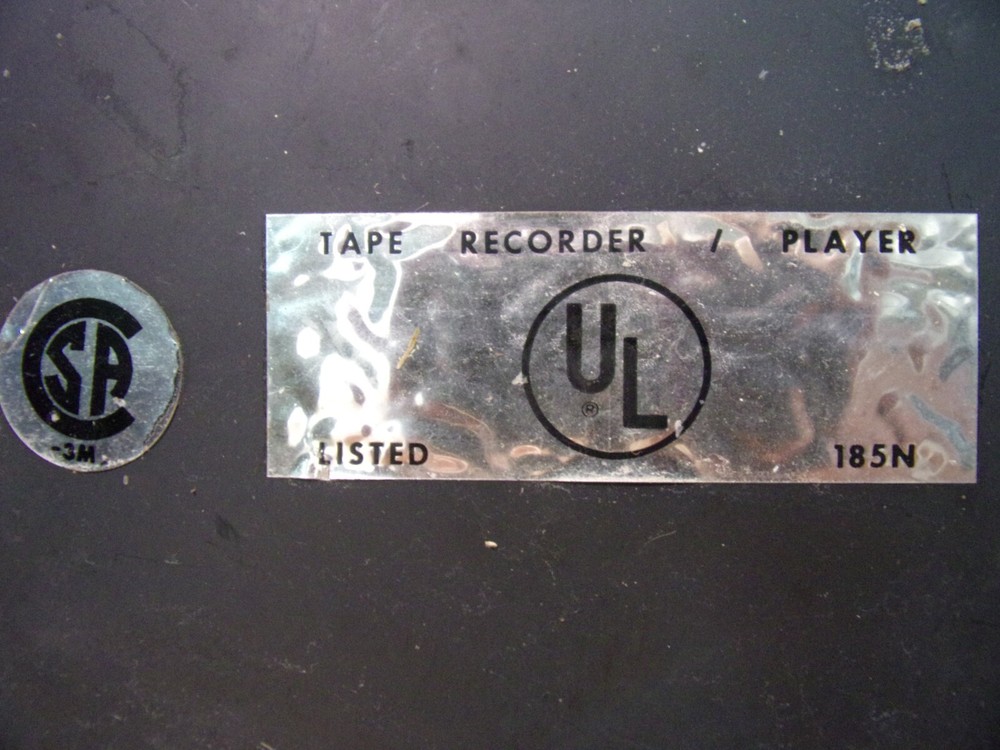 Vintage 3M Model 245BG Background Music Systems door access panel