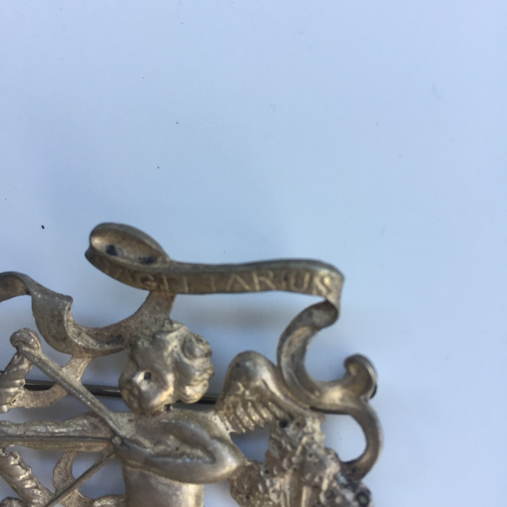 CINI STERLING SILVER SAGITTARIUS PIN