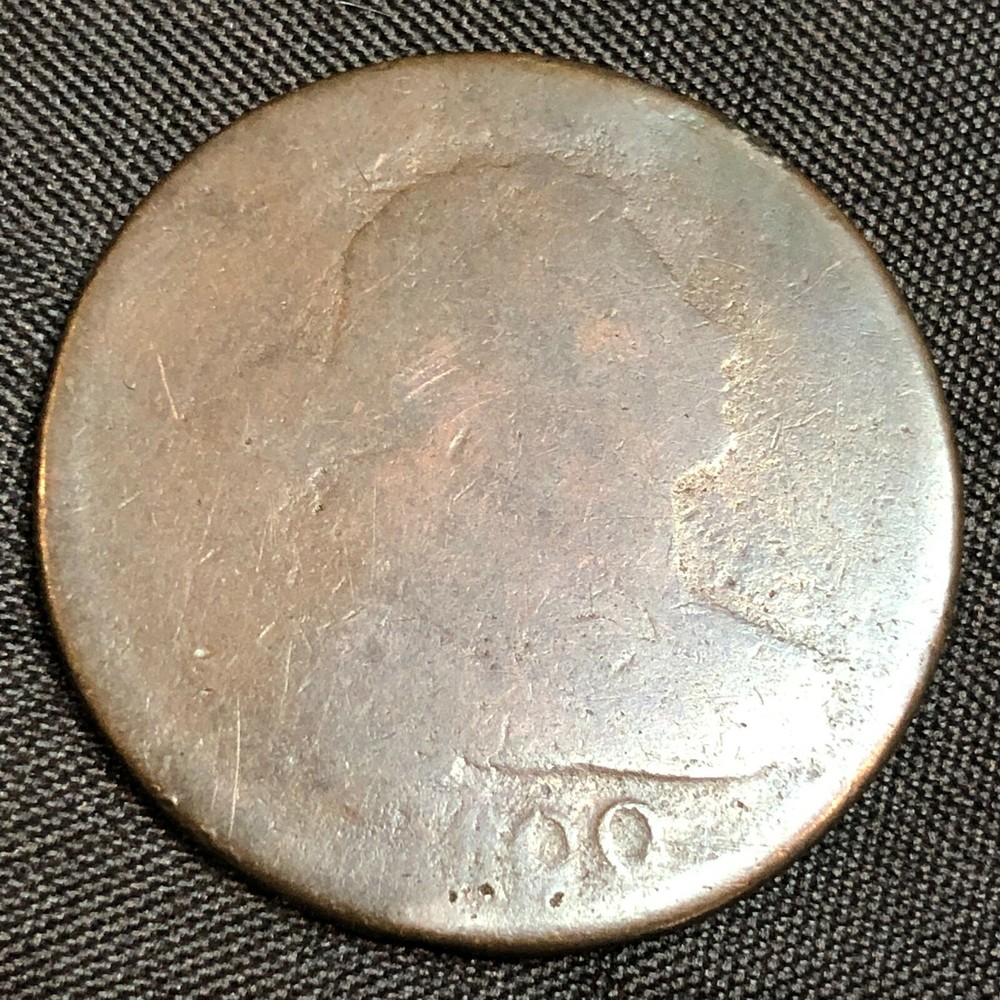 1800 DRAPPED BUST LARGE CENT #59P
