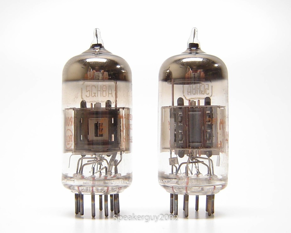 2 - RCA Vacuum Tubes / 5GH8A / CS1
