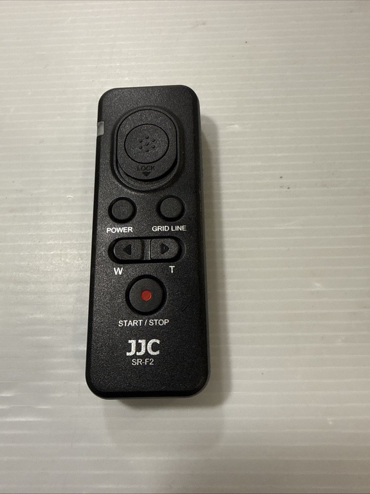 JJC  SR Camera Remote F2 Black Tested￼