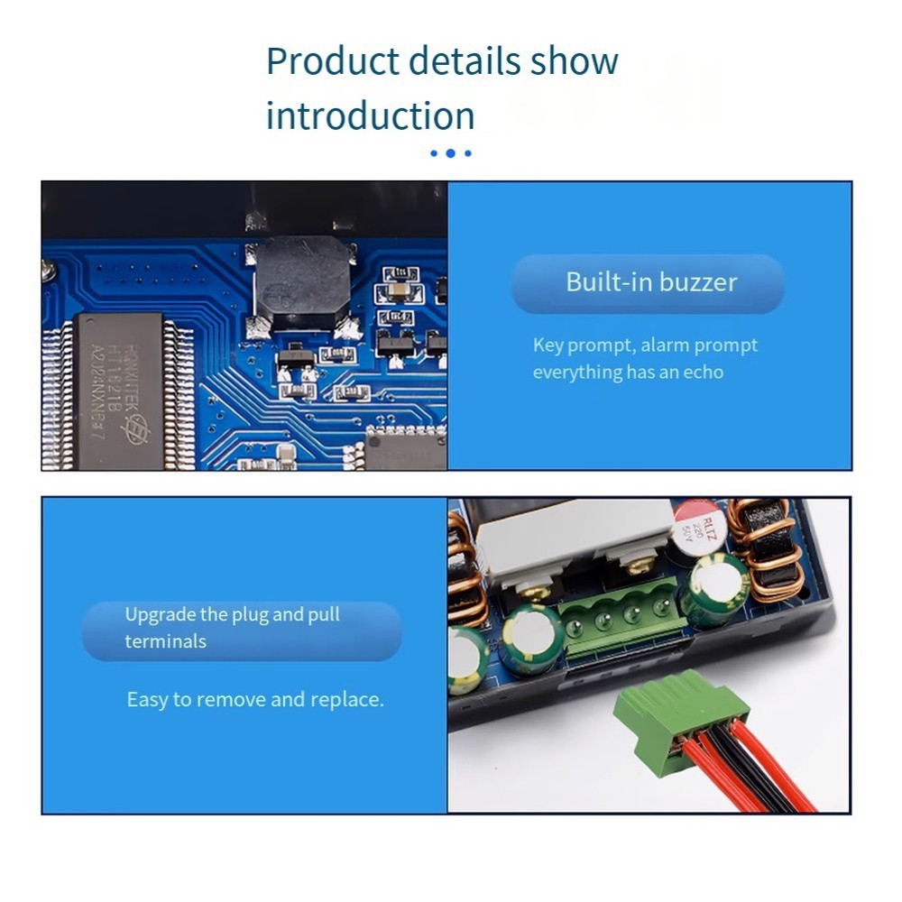 CNC Step Up Step Down Converter 6A Power Supply for Electronic Devices