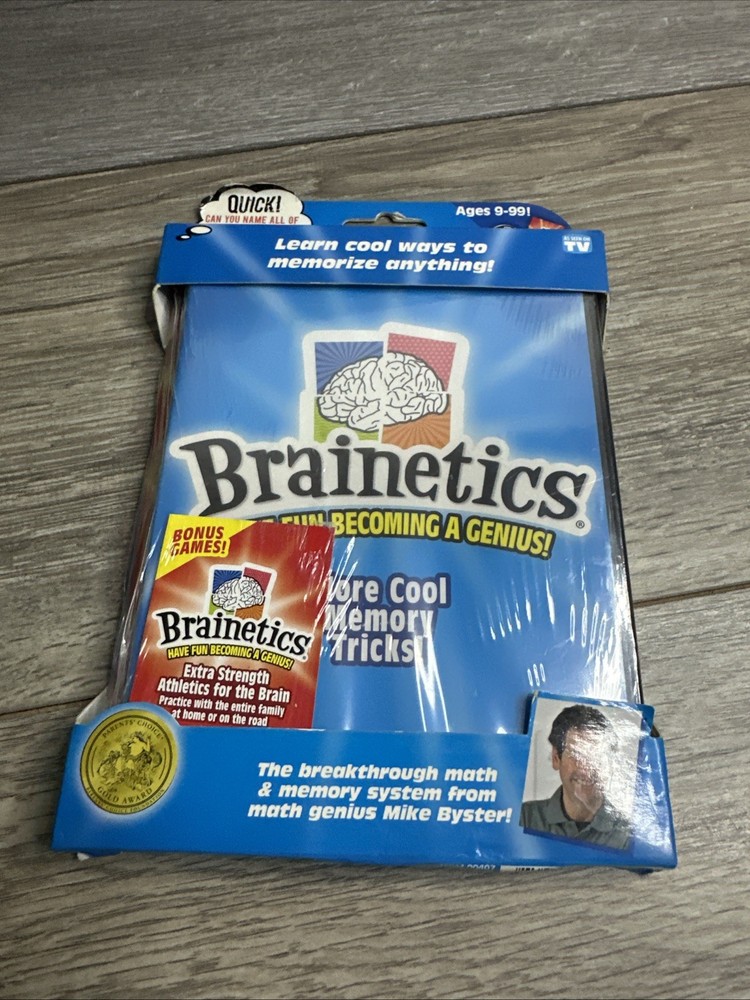 Brainetics - More Cool Memory Tricks! DVD New Sealed