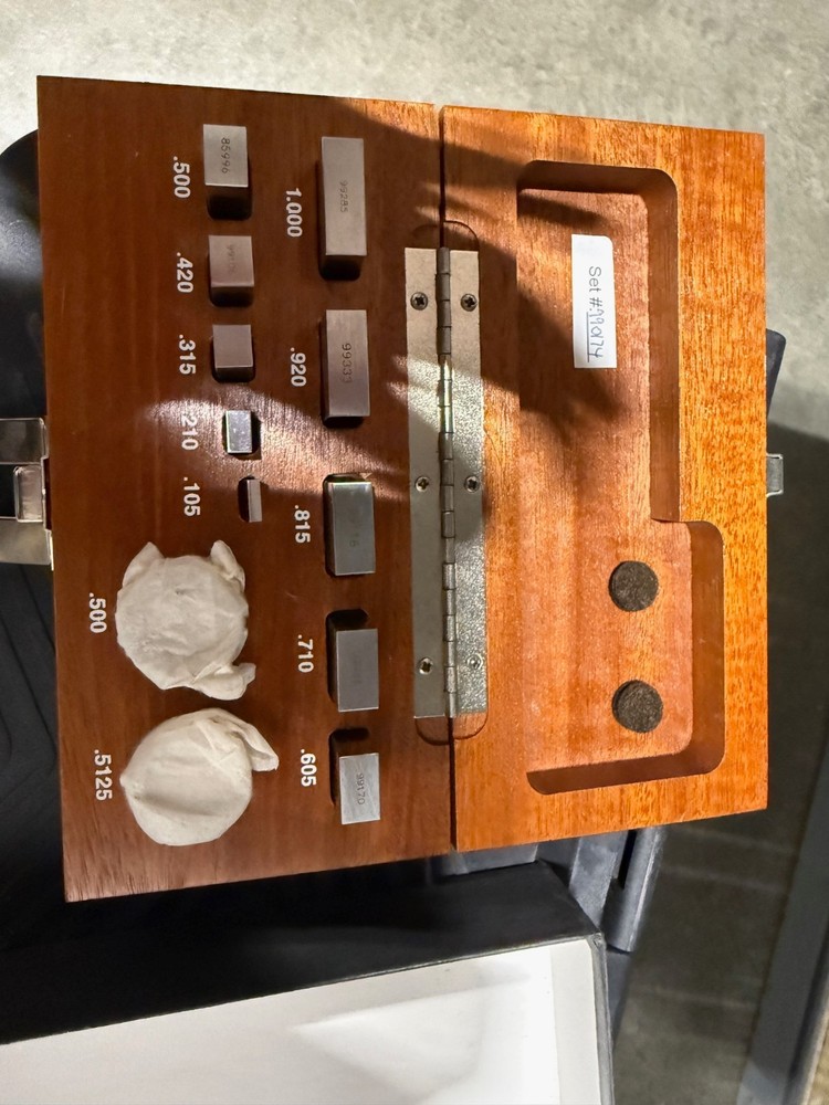 Tesa Micrometer Checking set - 12 pcs