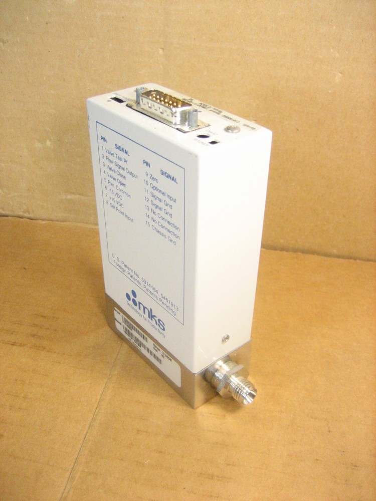 MKS ALTA Digital Mass Flow Controller 1480A01311CS1BM, 10 SCCM N2