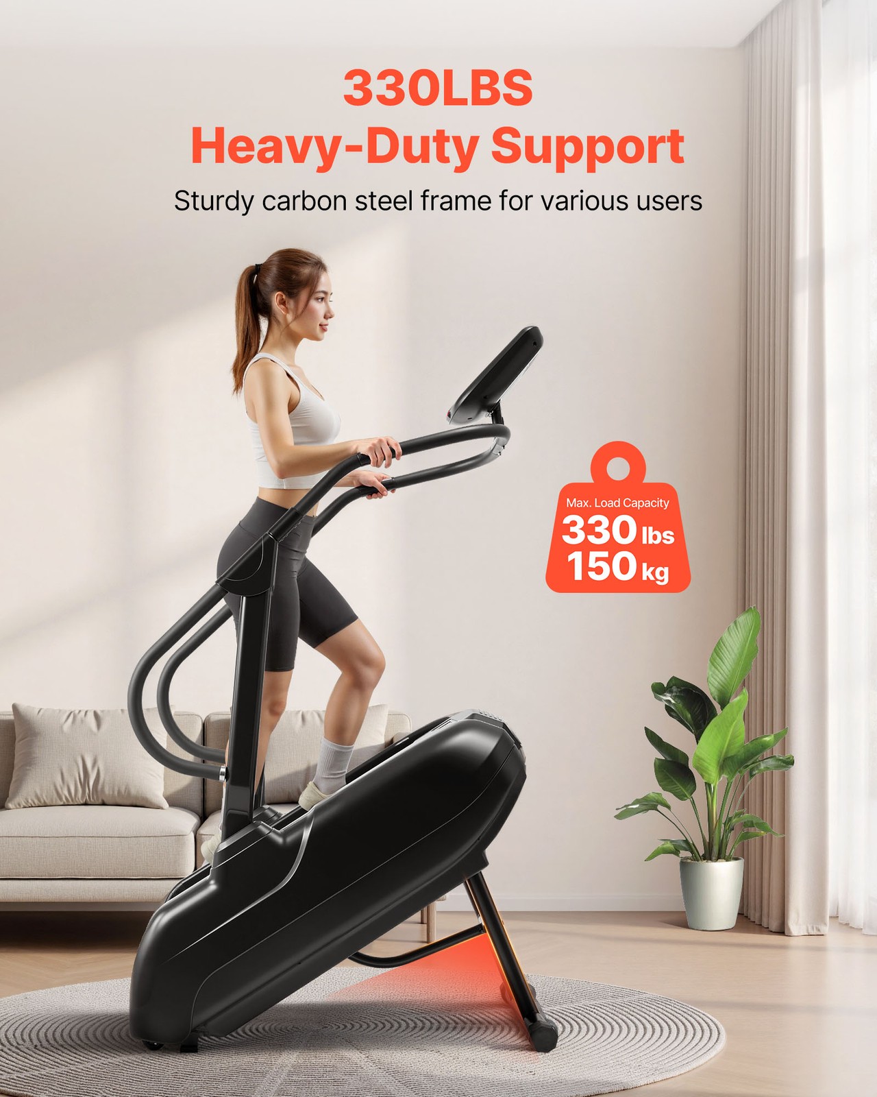 Stair Stepper Machine Continuous Climbing Exercise Cardio Lower Body Workouts