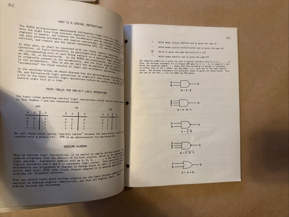 * 1976 The Bugbook V Modules 1 & 2 808a Microcomputer 1st Print