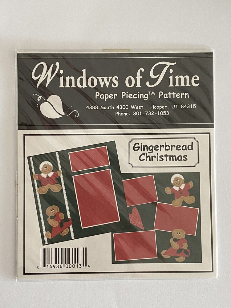 Windows of Time Paper Piecing Patterns - various patterns to choose from