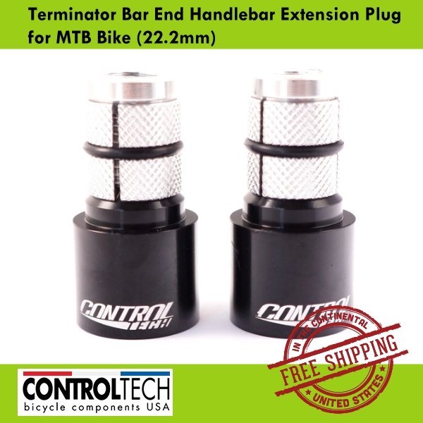 Controltech Terminator Bar End Handlebar Extension Plug for MTB Bike(22.2mm)