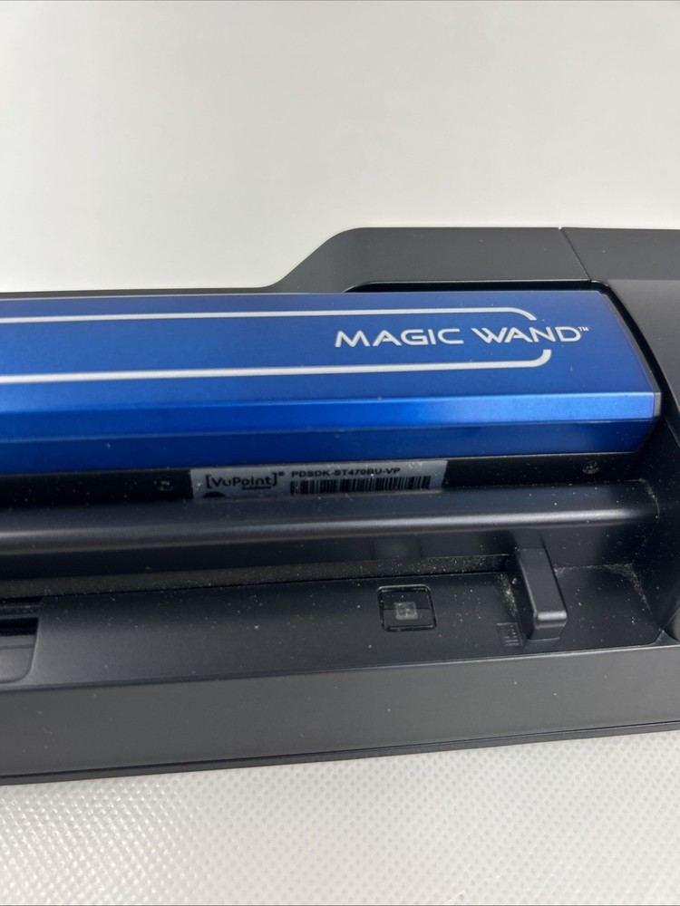 Vu Point Magic Wand Portable Scanner- No Cords