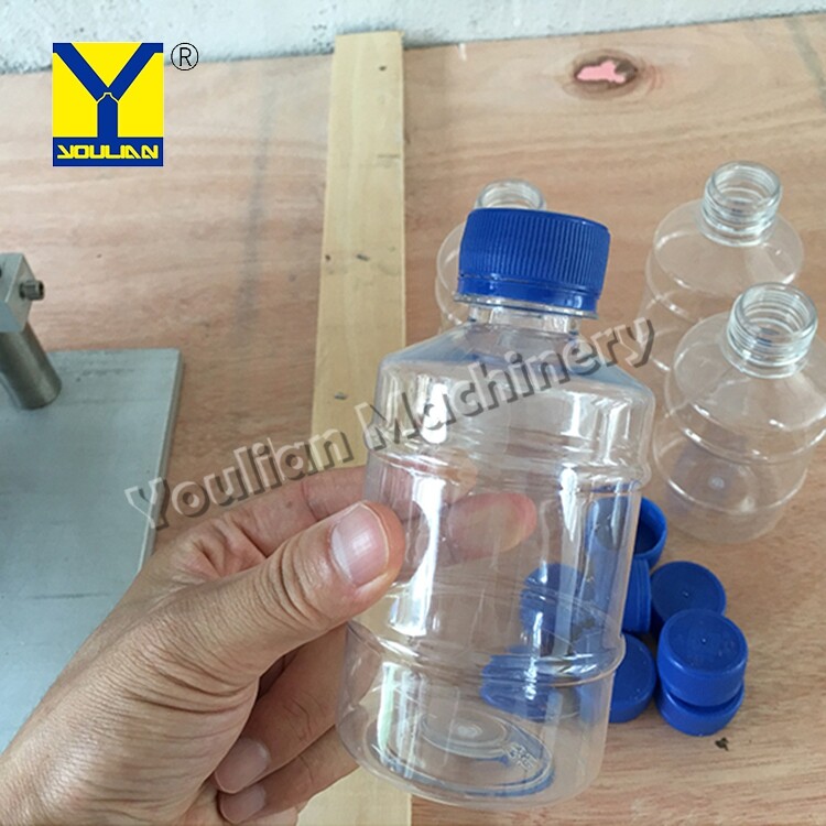 QDX-450 Semi-Auto Penumatic Desktop Round Plastic Screw Bottle Capping Machine