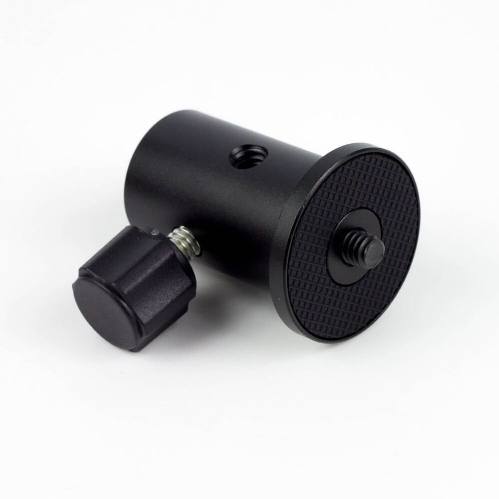 1/4" Camera Mount Base Head fr 15mm Rod Rail System Tripod Flash Stud DIY Part