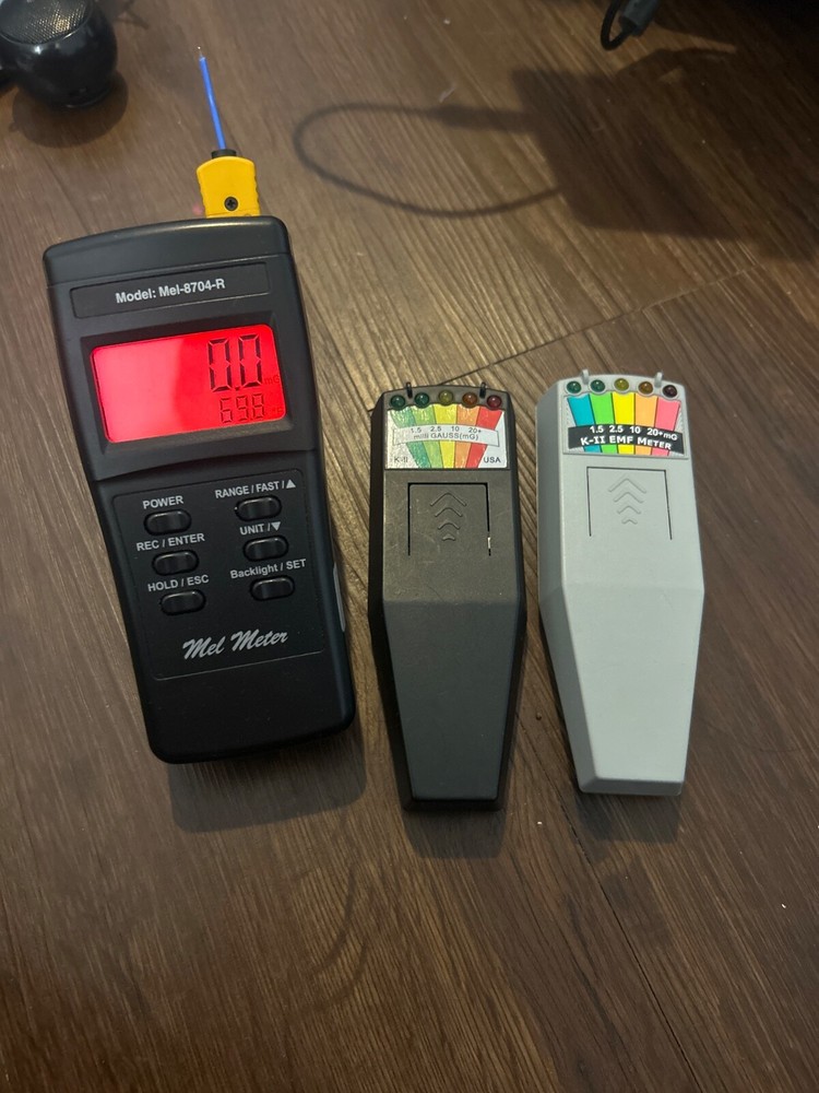 EMF Mel-meter/two k-II meters