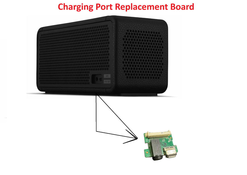 Charging Port Replacement Board For Marshall Middleton Bluetooth Speaker