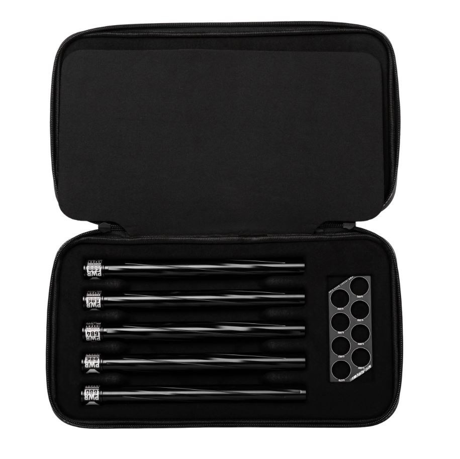 HK Army Paintball Hex PWR Autococker Threaded Barrel Kit w/ Inserts Graphite