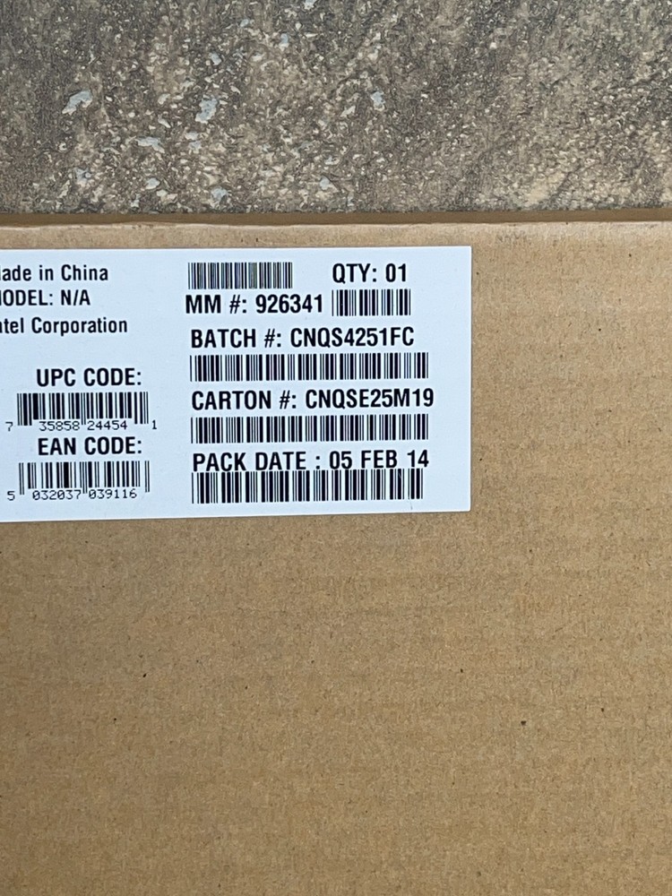 Intel AXXRMFBU2 RAID Maintenance Free Backup NEW Open Box