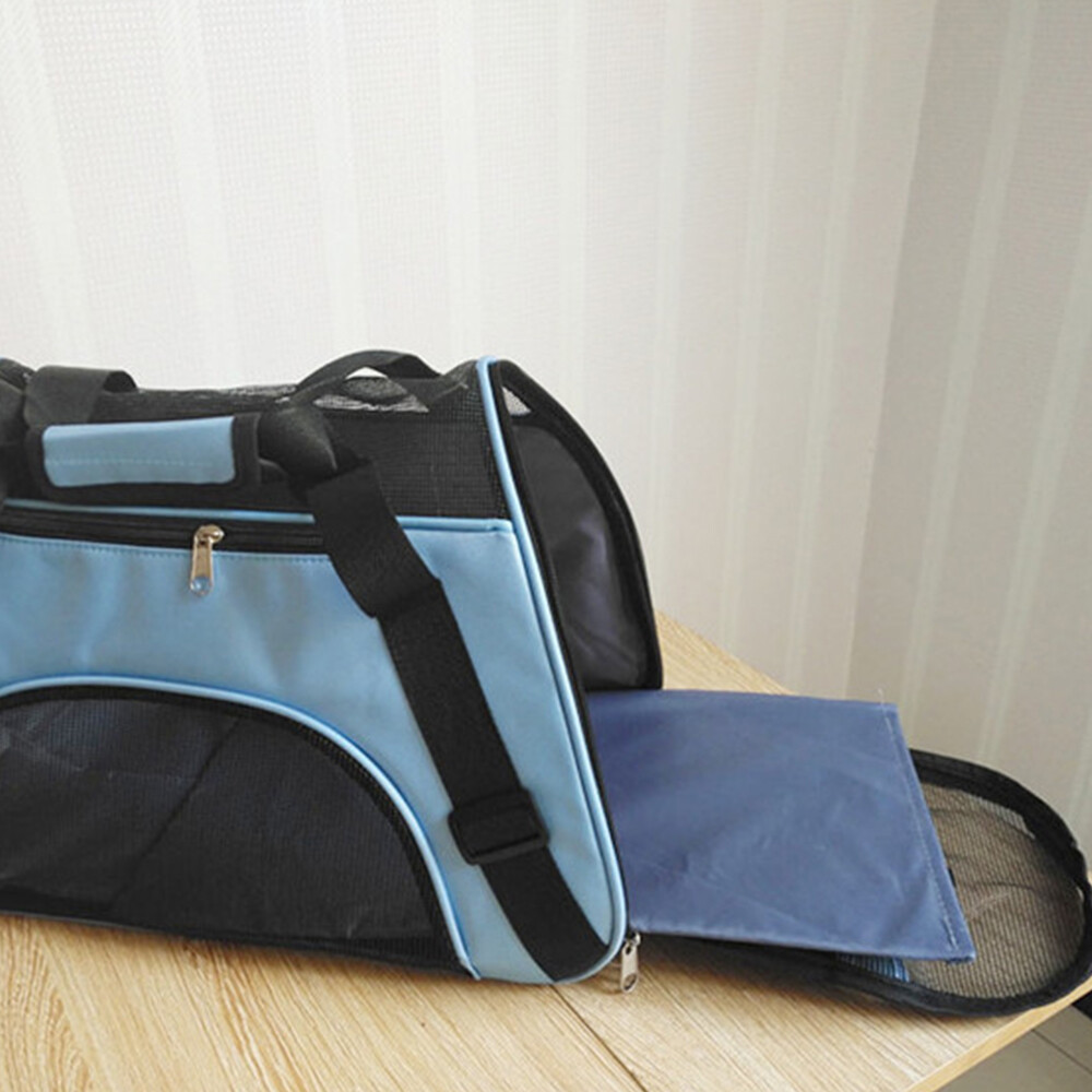 Pet Cat Carrier Hand Bag Soft Sided Breathable Travel Nylon Tote Case S M L