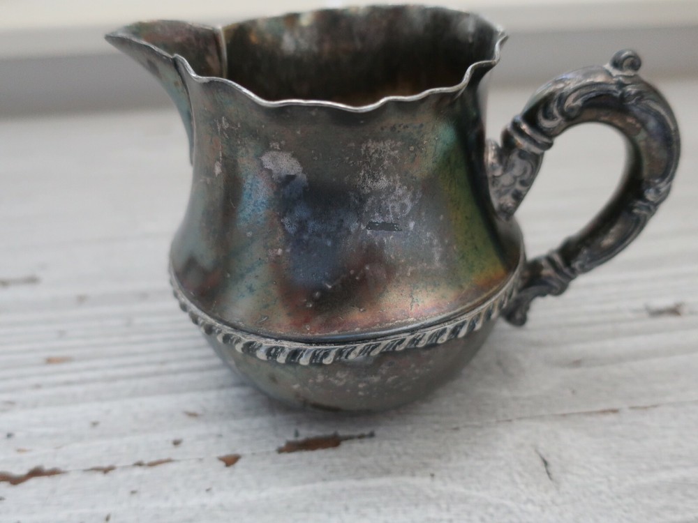 Hicks Antique Creamer - Silverplate