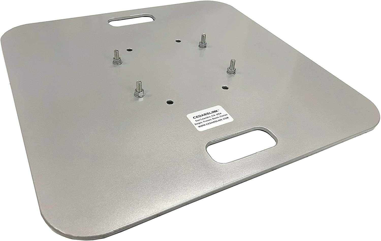 2 DJ Lighting 4.92 ft Bolted Aluminum 8"x8" Truss Light Weight Dual Totem System