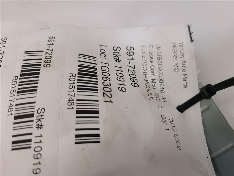 Telematics Interface Module fits 2013 Mazda CX-9 Communication Bluetooth c