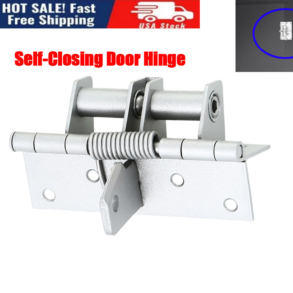 2X Self-Closing Door Hinges Automatic Self Closing Soft Close Hinges