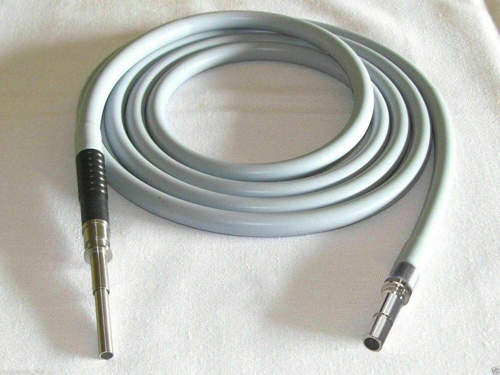 Zeiss Operating Microscope Fiber Optic Light Cable to Storz LED Light Source 3m